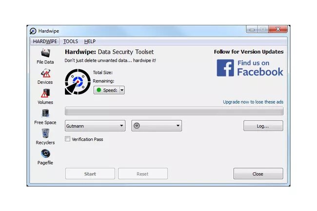برنامج Hardwipe - برامج تدمير البيانات