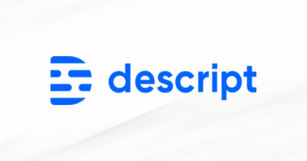 أداة تحويل النصوص الى صوت Descript