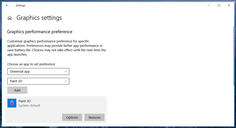 تشغيل تطبيقات ويندوز على كرت الشاشة