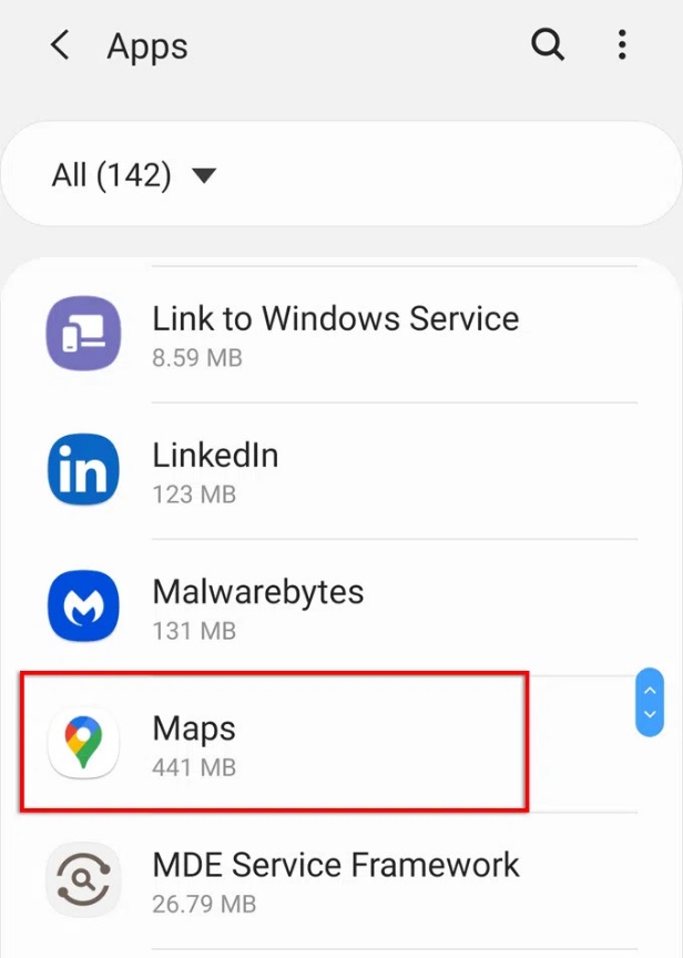 اعدادات ربط هاتف اندرويد بالموقع