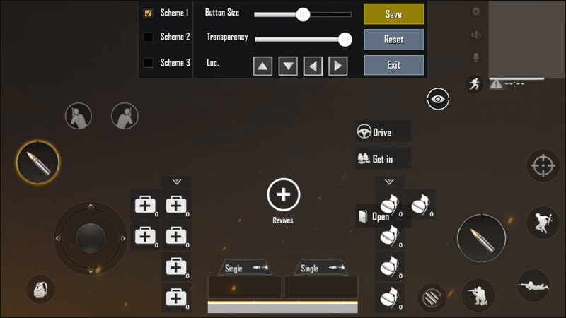 تغيير تخطيط التحكم فى بوبجي