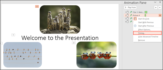  شرح كيفية عمل رسوم متحركة بوربوينت