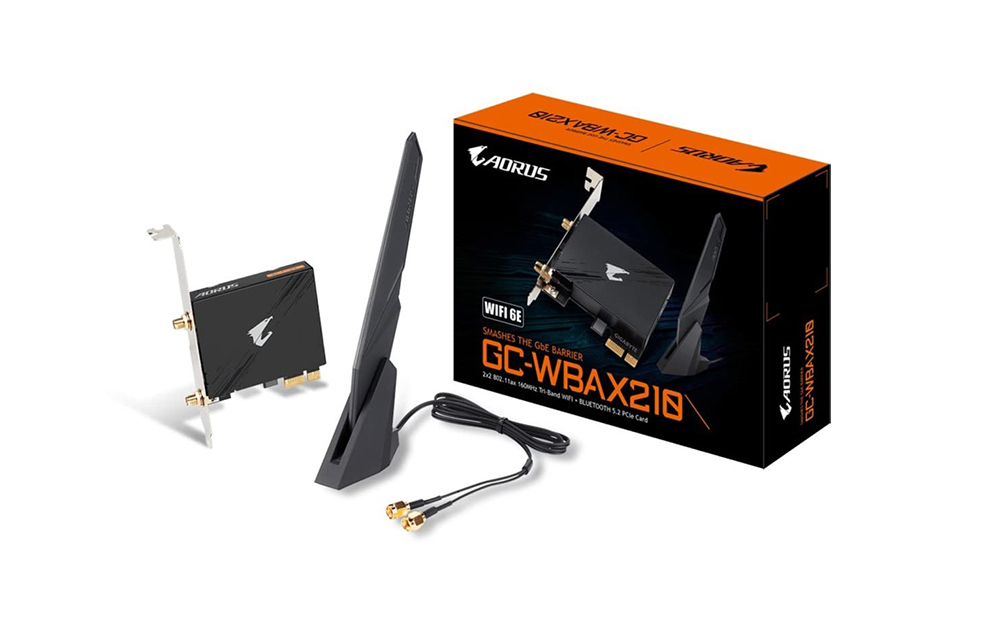 Gigabyte WiFi 6E GC-WBAX210