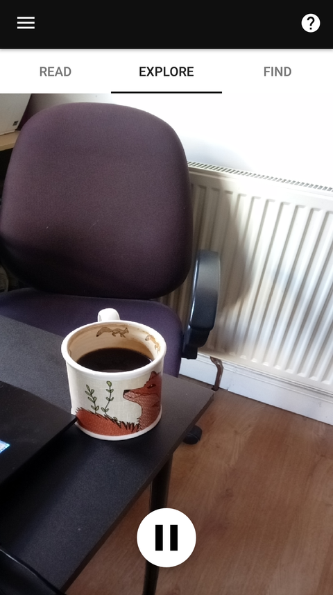 تطبيق استكشاف المحيط Supersense