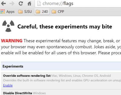 Offline Browsing Google Chrome 1