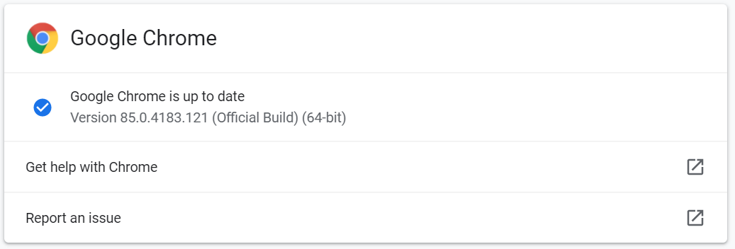 جوجل كروم لا يستجيب