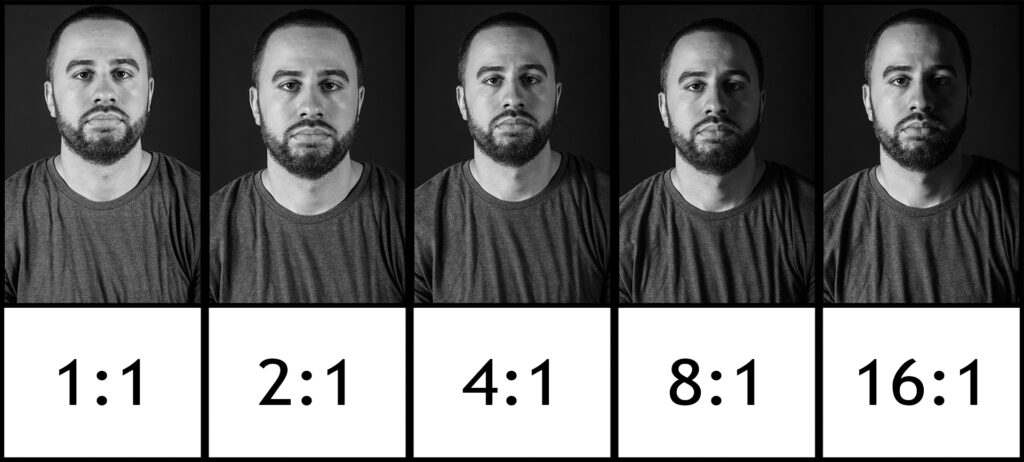 نسب الإضاءة والتعريض - Lighting Ratios