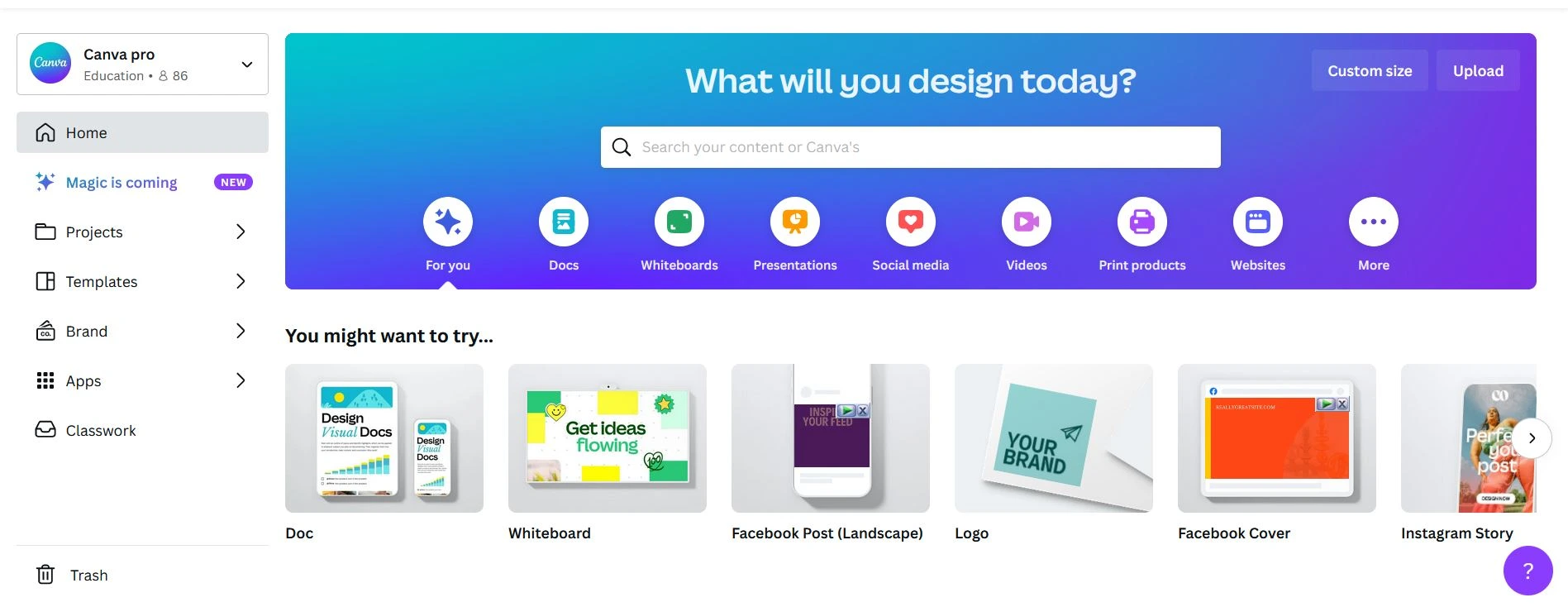 برامج تصميم الدعوات - تطبيق وموقع كانفا Canva