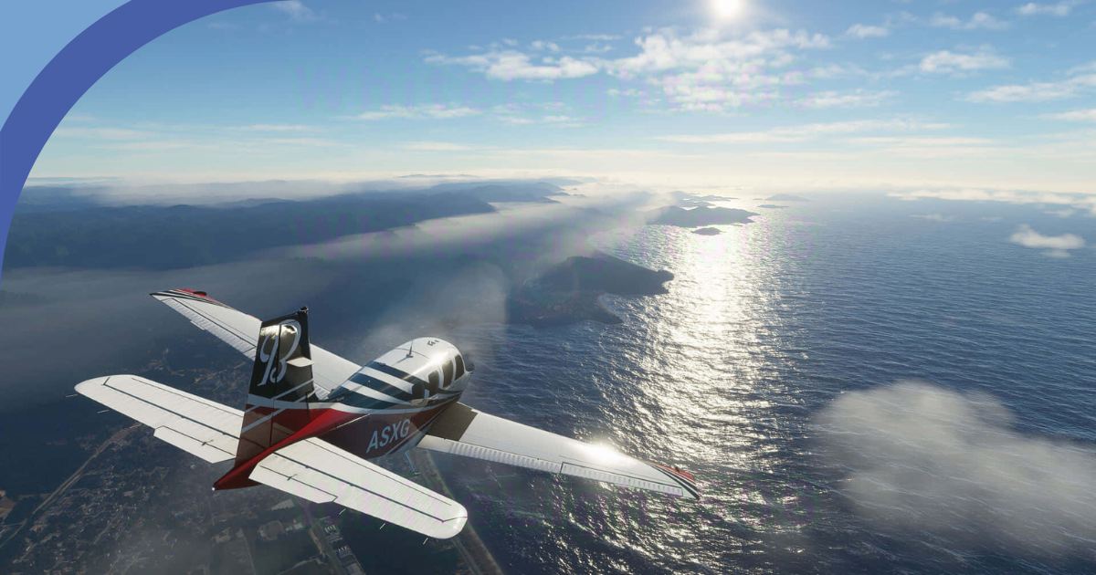 Microsoft Flight Simulator اشهر العاب VR