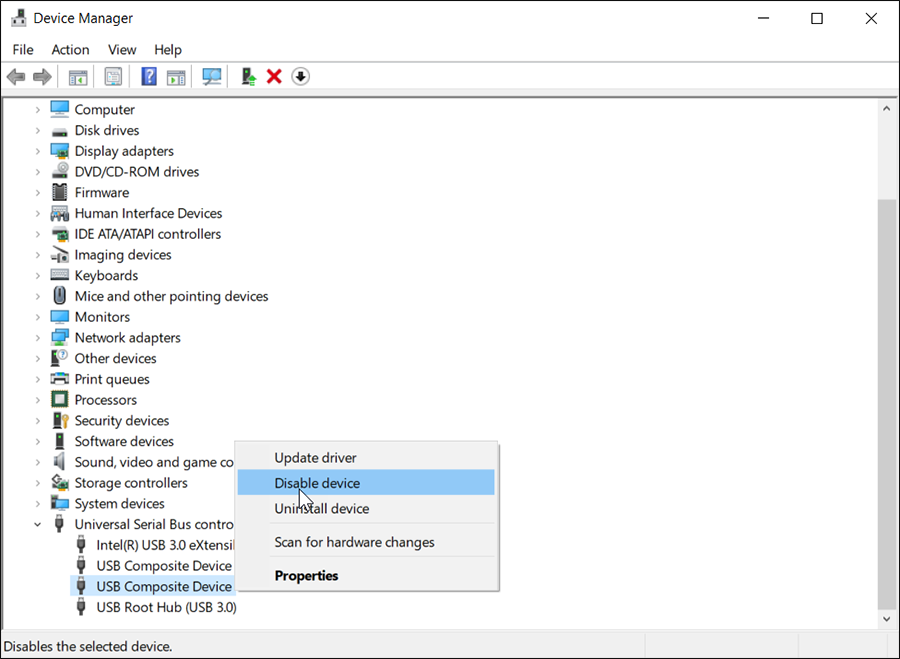 أداة إدارة الأجهزة فى ويندوز