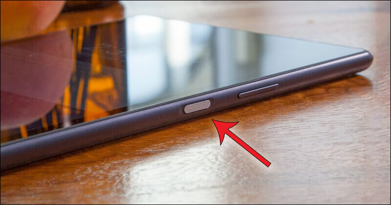 زر الطاقة فى التابلت