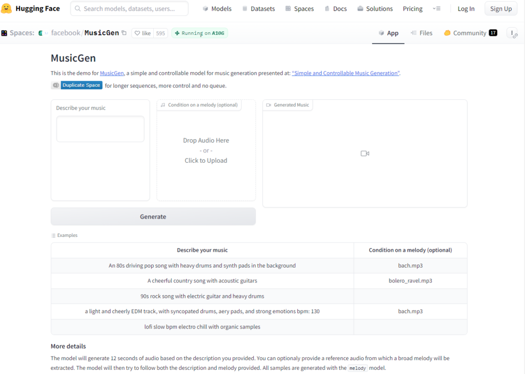 ما هو MusicGen مولّد الموسيقى من Meta 