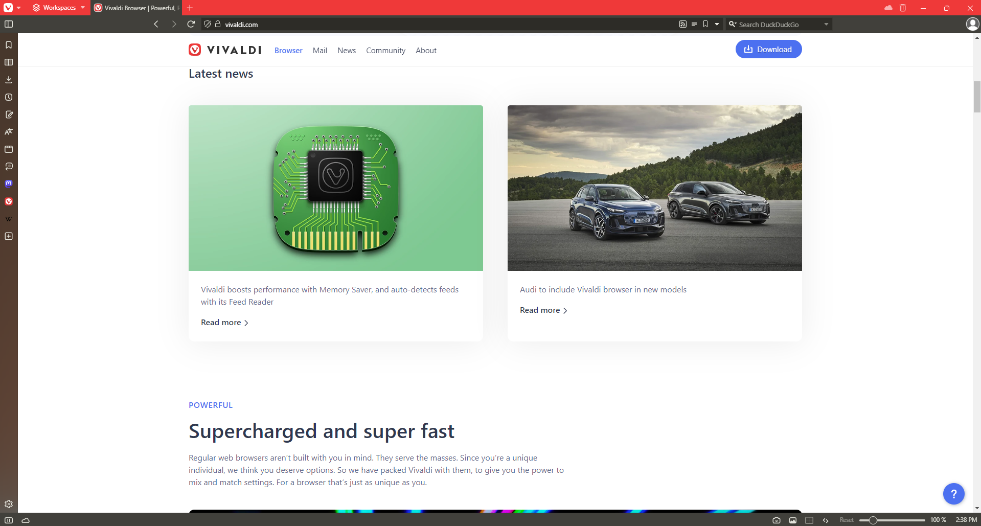 متصفحات الويب Vivaldi