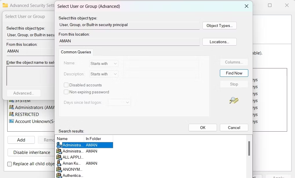 تعديل ريجستري تطبيق الصور