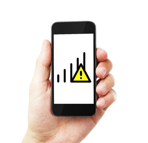 رمز معلومات وقوة شبكة الاتصال لديك