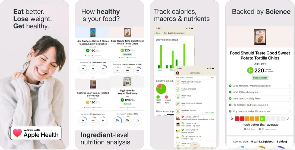 Fooducate مدرب التغذية للايفون