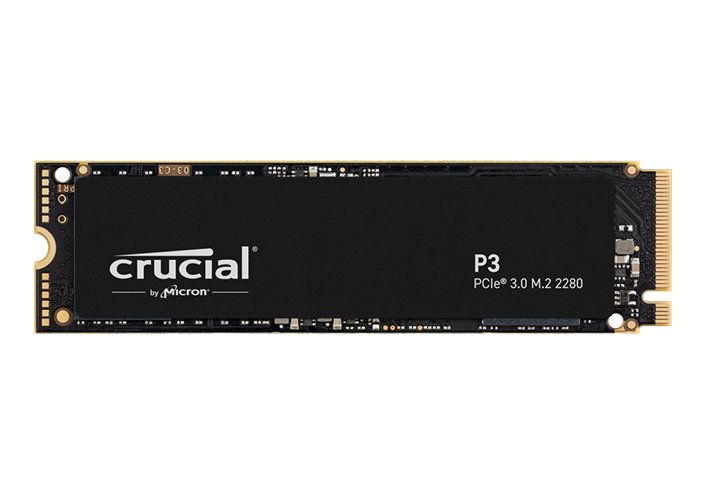 Crucial P3 (NVMe PCIe 3.0)
