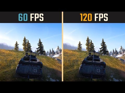 الفرق بين فريمات 60fps و 120fps