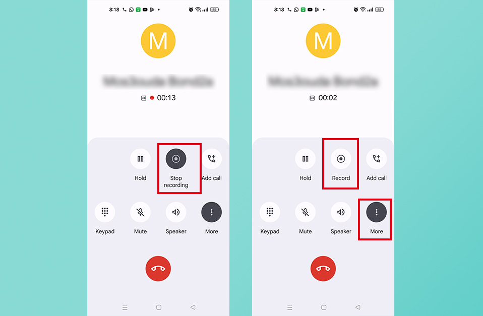 تسجيل المكالمات على هواتف أندرويد google phone app