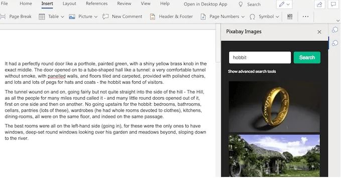 إضافة Pixabay Images