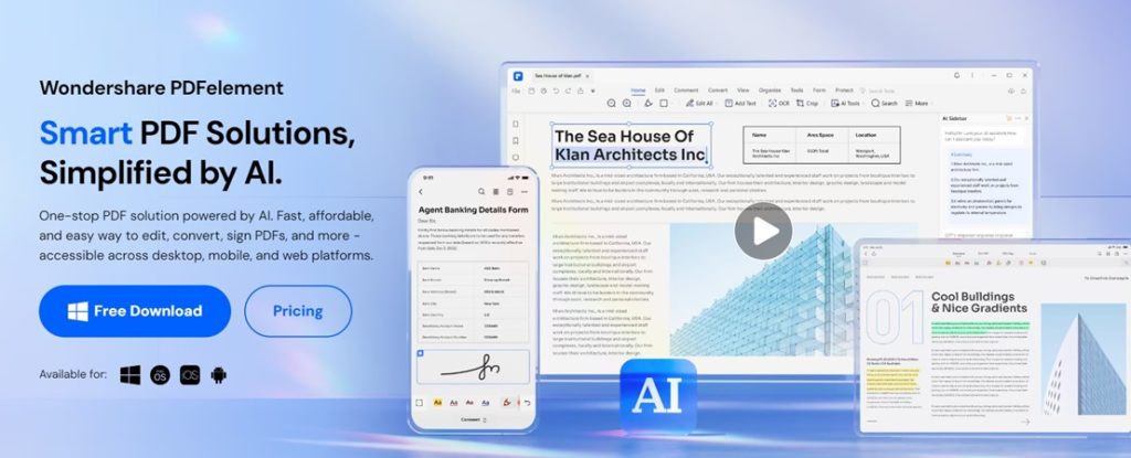 برنامج PDFelement