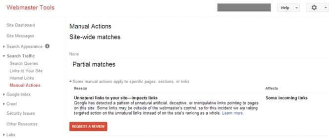 عقوبة جوجل نتيجة الروابط الخلفية