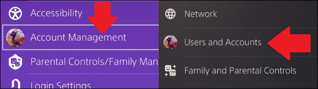 حساب بلايستيشن 1