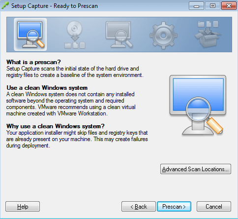 Setup-Capture-Prescan
