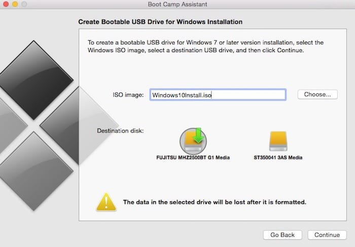تثبيت ويندوز 10 للماك