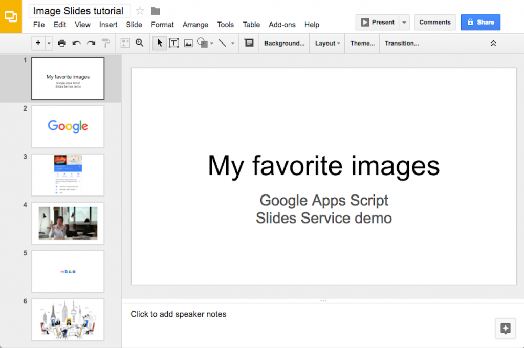 Script Slide: A Google Slides Add Ons to Prompt