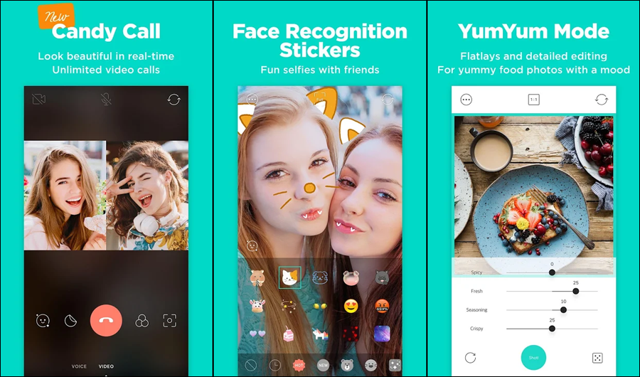 تطبيق Candy Camera