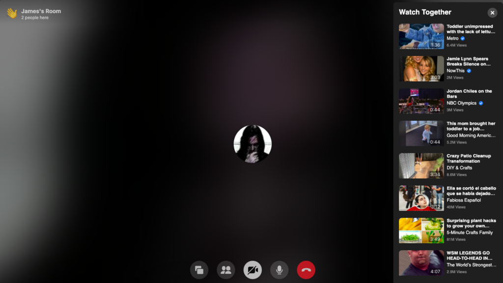 برنامج Messenger Rooms