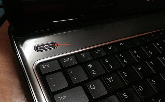 مشكلة عدم إنطفاء اللاب توب