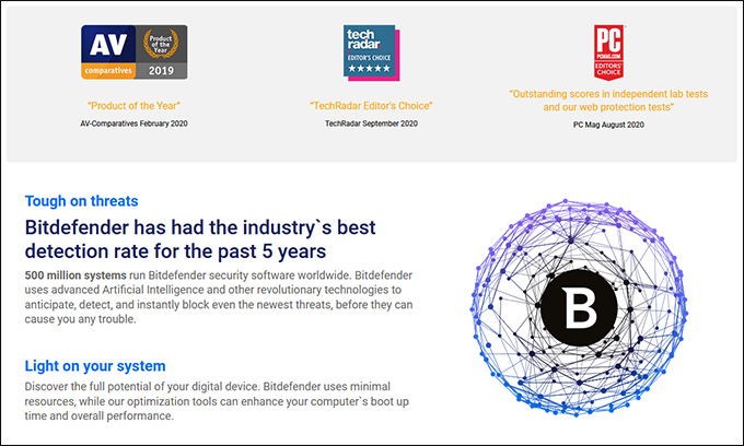 برنامج Bitdefender حماية للماك بوك