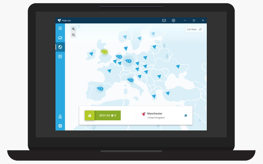 hide.me VPN للماك