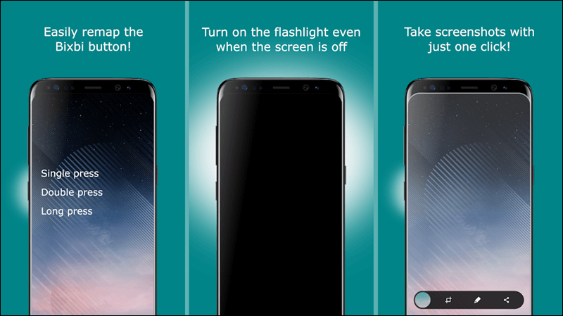 تطبيق Bixbi Button Remapper