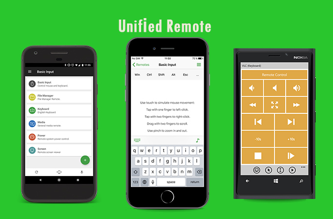 تطبيق Unified Remote 