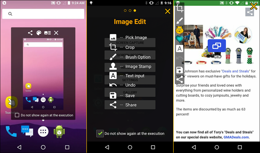 تطبيق Touchshot
