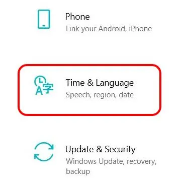 الوقت واللغة (Time & Language)