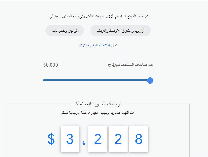 أرباح المدونات الخدمية