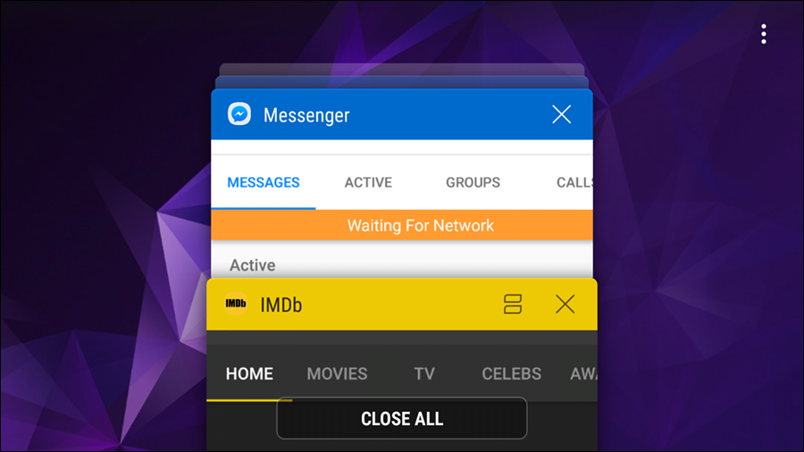 التطبيقات المستخدمة مؤخرًا