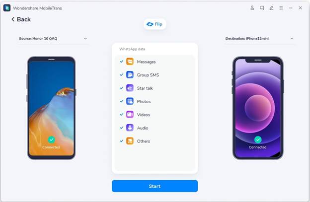 نقل محادثات واتساب 