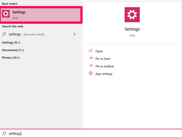 اعادة ضبط المصنع للويندوز 10