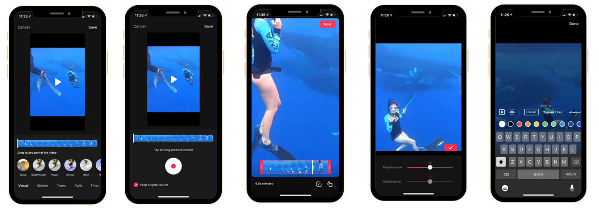 إنشاء المحتوى على تيك توك