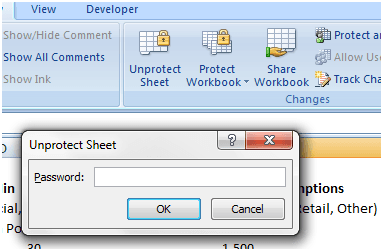 كسر باسورد ملف xls