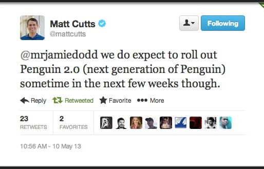 جوجل البطريق 2.0 والتحديث خلال أسابيع لخوارزميات جوجل