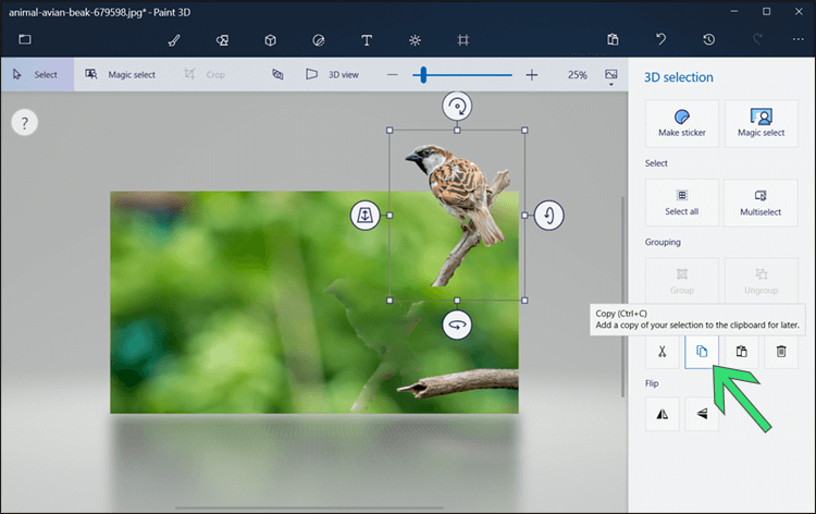 إزالة الصورة من الخلفية
