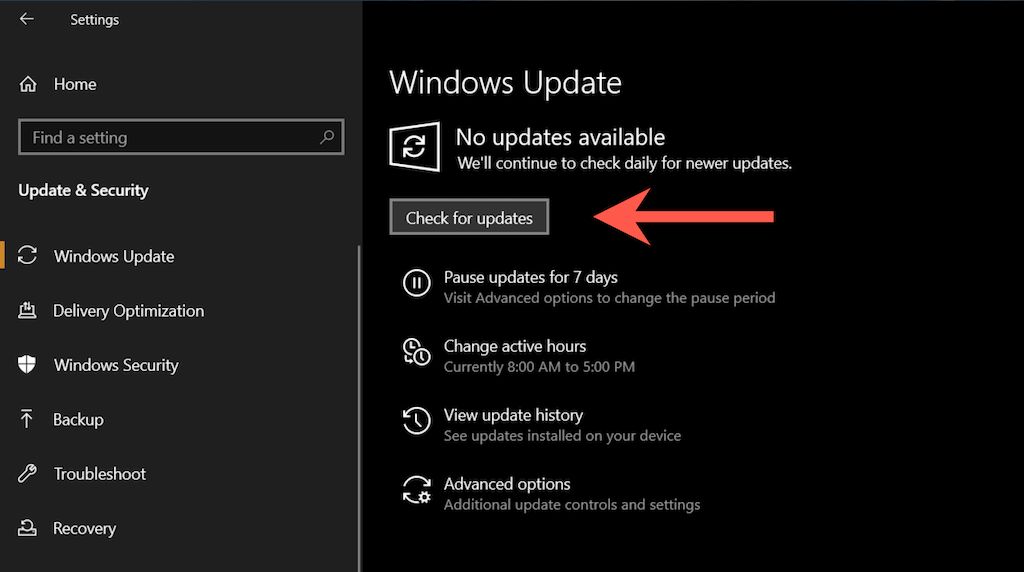 تحديث النظام