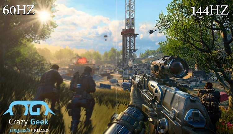 ما هو معدل تحديث الشاشة وكيف يمكن تغييره؟ اعرف الفرق ببين شاشات 60hz و 144hz