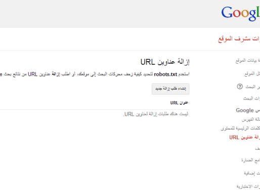 حذف و إزالة روابط الموقع من أرشيف البحث (Google – Bing)
